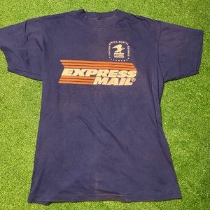 Vintage 80’s post office tshirt